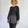 Kamila Design Top se saténovým volánem KD012 _02