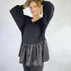 Kamila Design Top se saténovým volánem KD012 _04